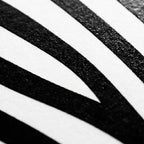 ECHELON | Brutalist Striped Abstract Female Op Art | Minimalist Luxury Wall Art