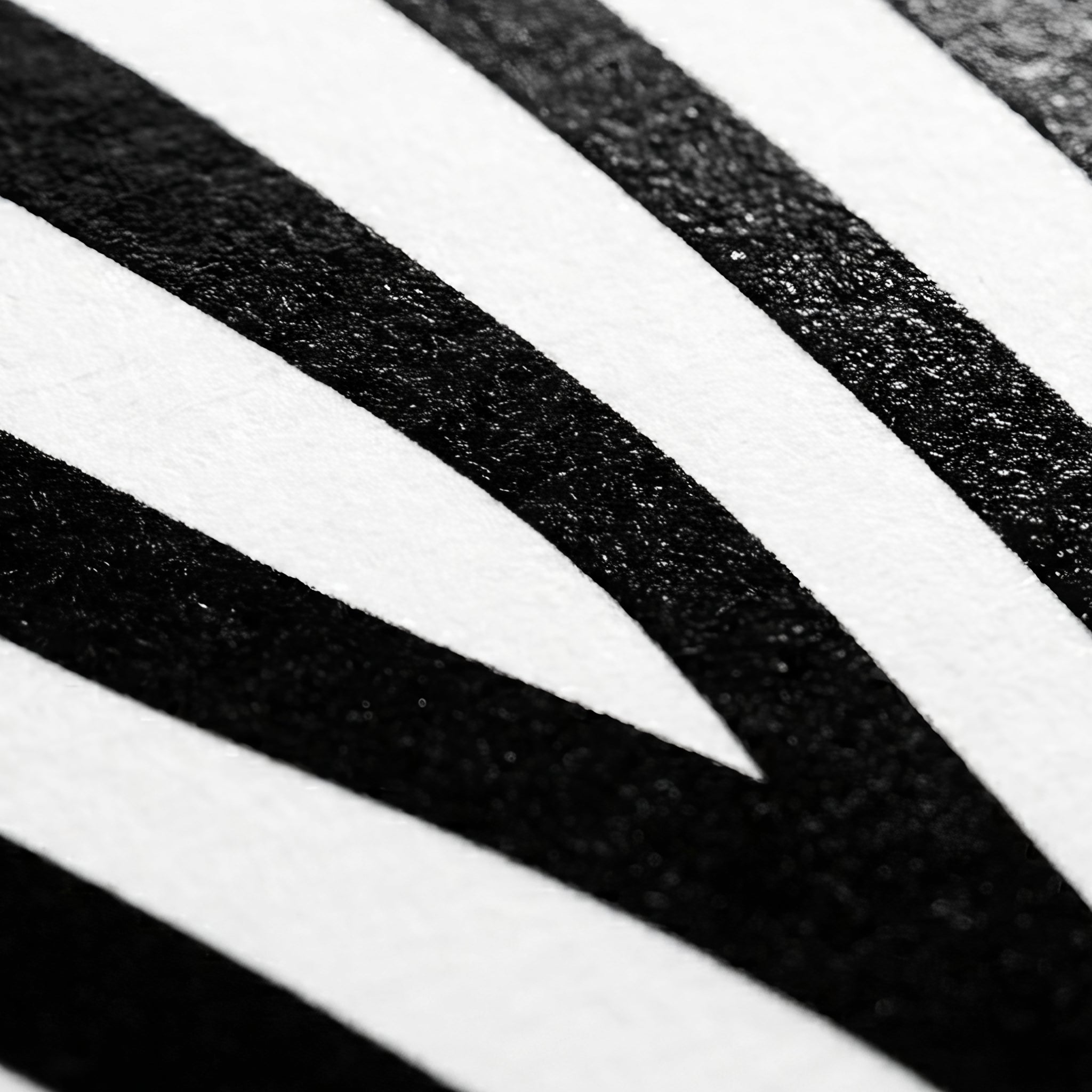 ECHELON | Brutalist Striped Abstract Female Op Art | Minimalist Luxury Wall Art