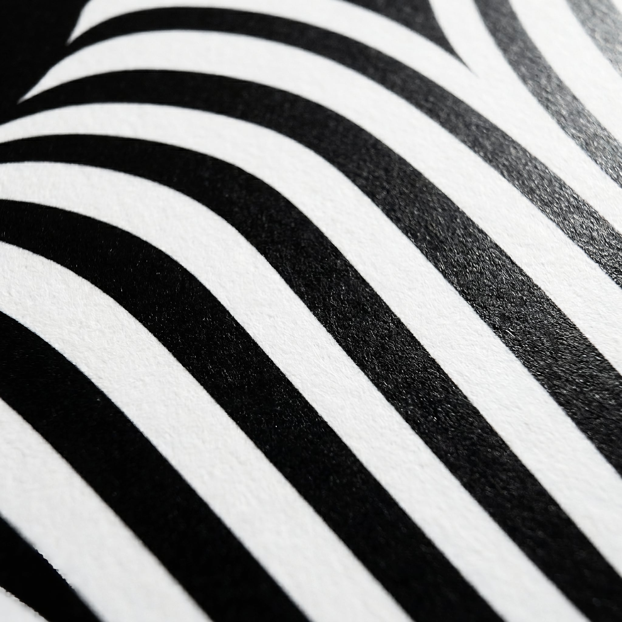 ECHELON | Brutalist Striped Abstract Female Op Art | Minimalist Luxury Wall Art