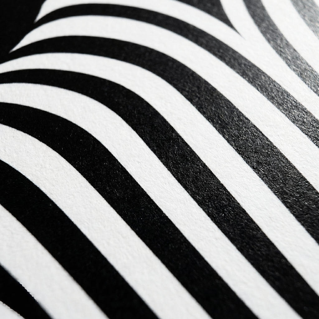 ECHELON | Minimalist Striped Abstract Female Op Art | Brutalist Multi-Print Wall Art