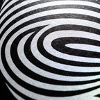 ECHELON | Minimalist Striped Abstract Female Op Art | Brutalist Multi-Print Wall Art