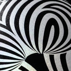 ECHELON | Minimalist Striped Abstract Female Op Art | Brutalist Multi-Print Wall Art
