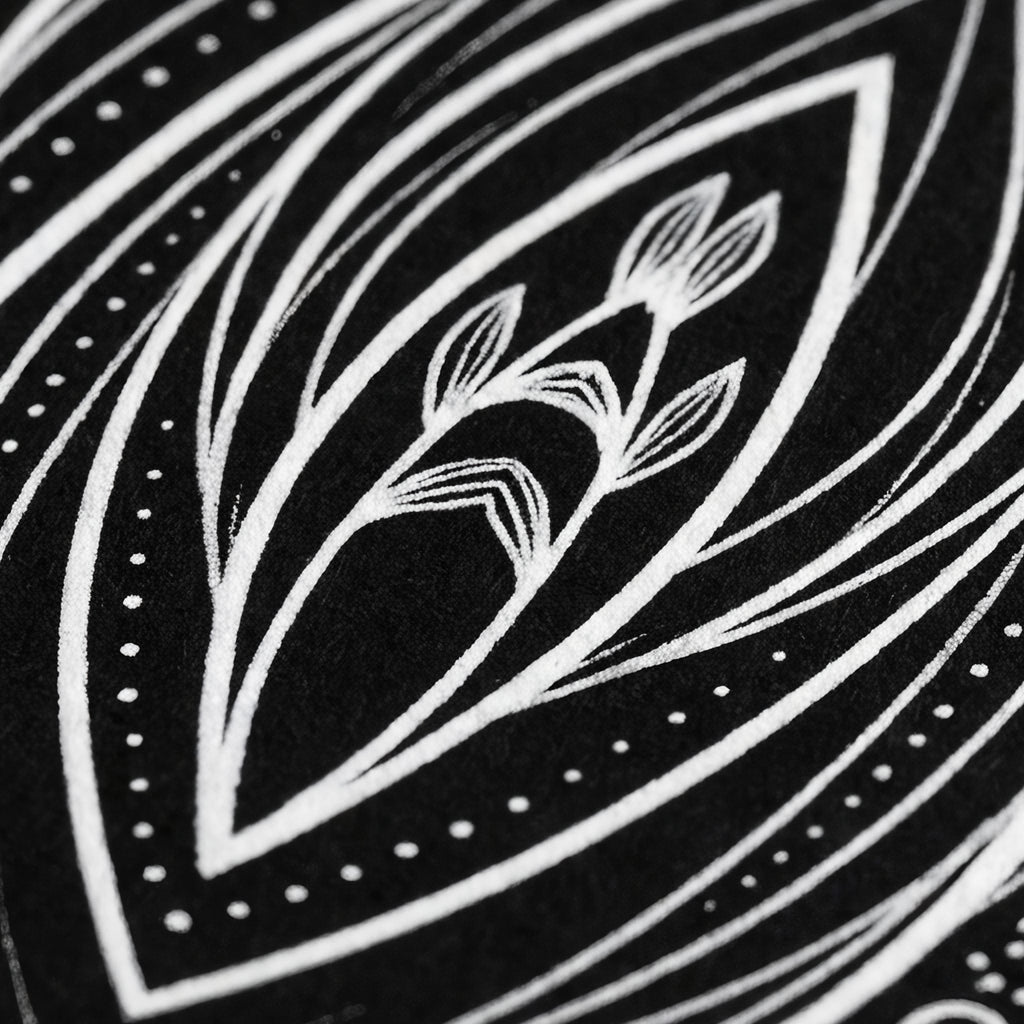 EDEN | Minimalist Botanical Female Op-Art | 8K - 32K