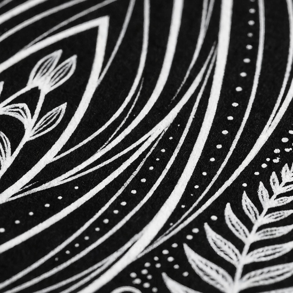 EDEN | Minimalist Botanical Female Op-Art | 8K - 32K