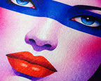 ELECTRA | Retro Female Portrait Pop Art | 8K Single - 32K Multi-Print Luxury Wall Decor
