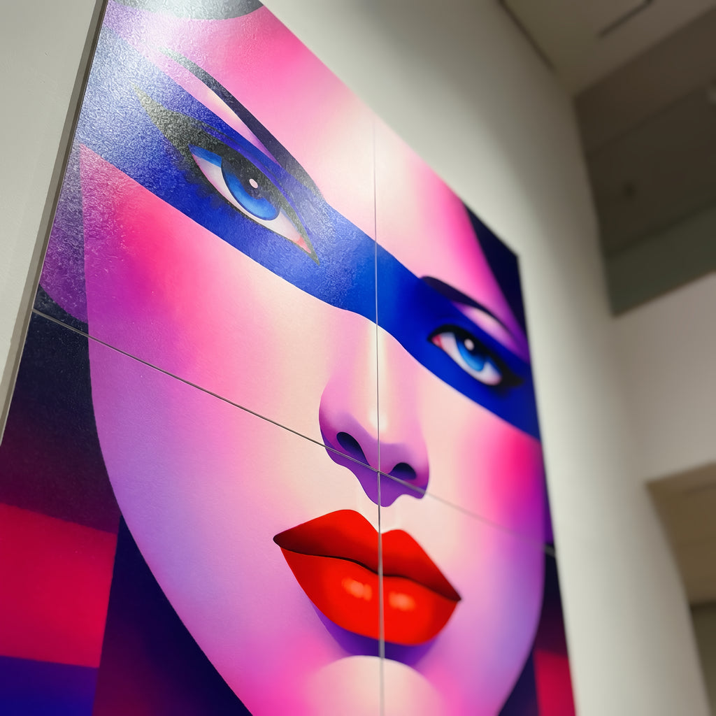 ELECTRA | Vibrant Retro Female Pop Art Portrait | Luxury Multi-Print Wall Art
