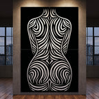 ENTROPY | Minimalist | Female Figure | B&W | 8K - 32K