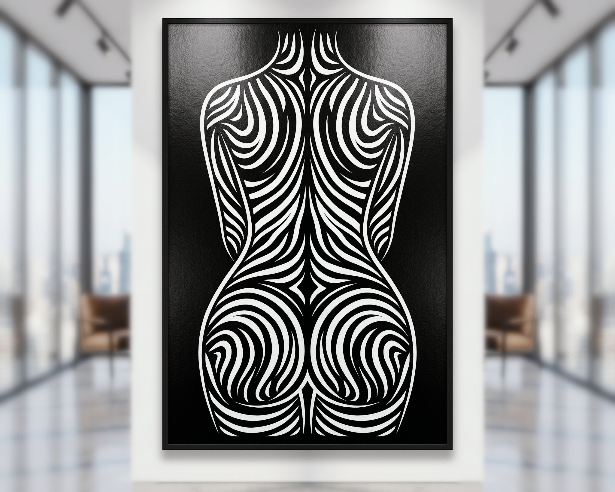 ENTROPY | Minimalist | Female Figure | B&W | 8K - 32K