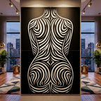 ENTROPY | Minimalist | Female Figure | B&W | 8K - 32K