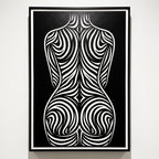 ENTROPY | Minimalist | Female Figure | B&W | 8K - 32K