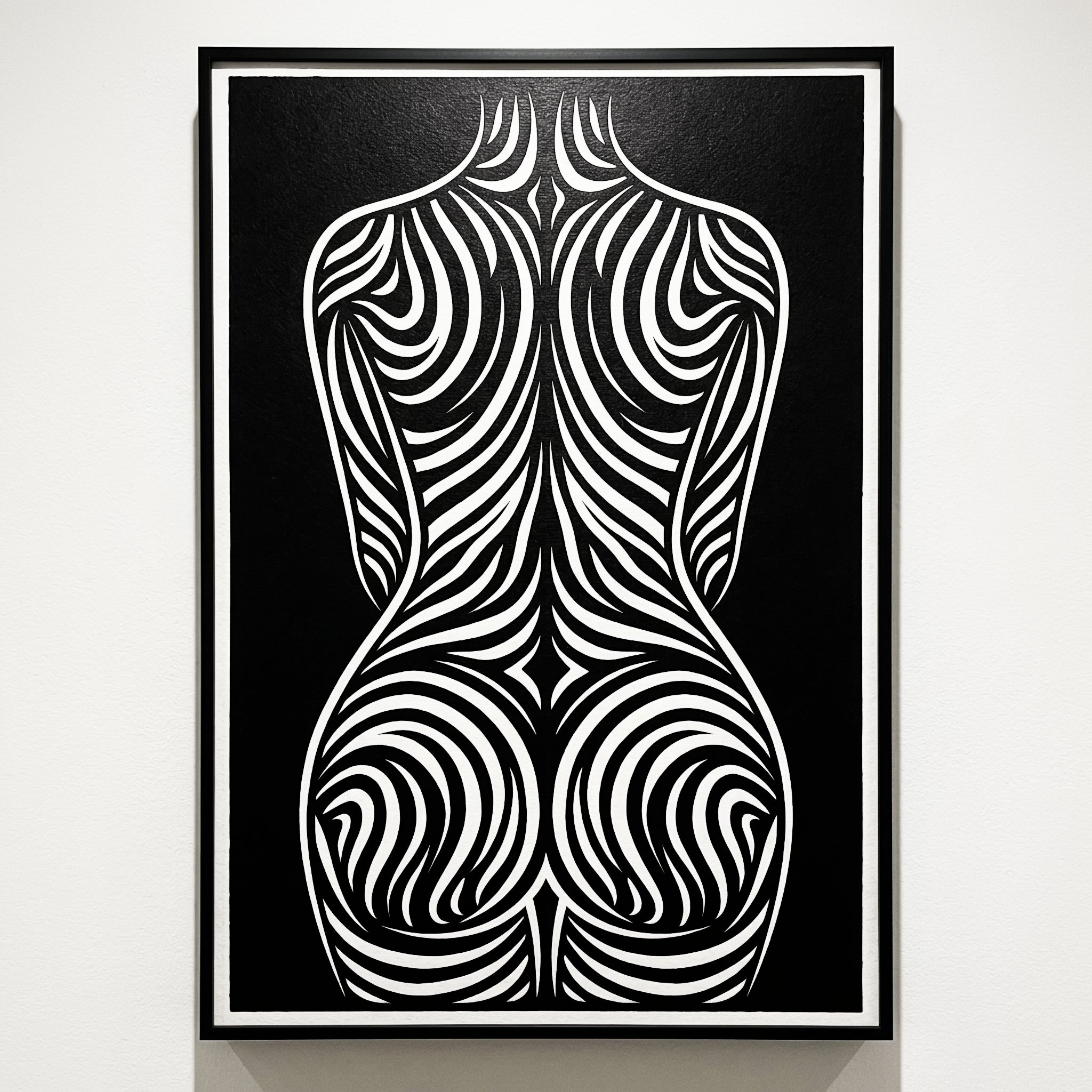 ENTROPY | Minimalist | Female Figure | B&W | 8K - 32K