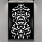 ENTROPY | Minimalist | Female Figure | B&W | 8K - 32K
