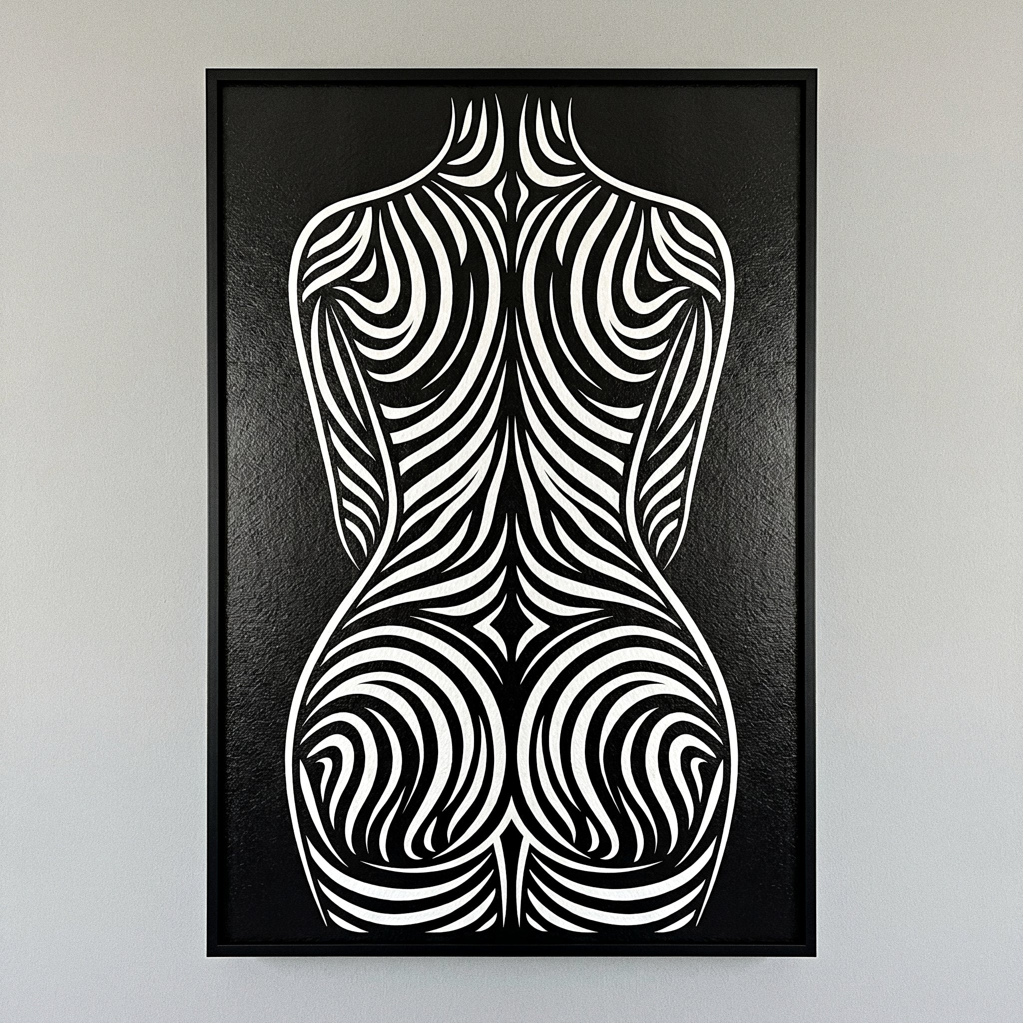 ENTROPY | Minimalist | Female Figure | B&W | 8K - 32K