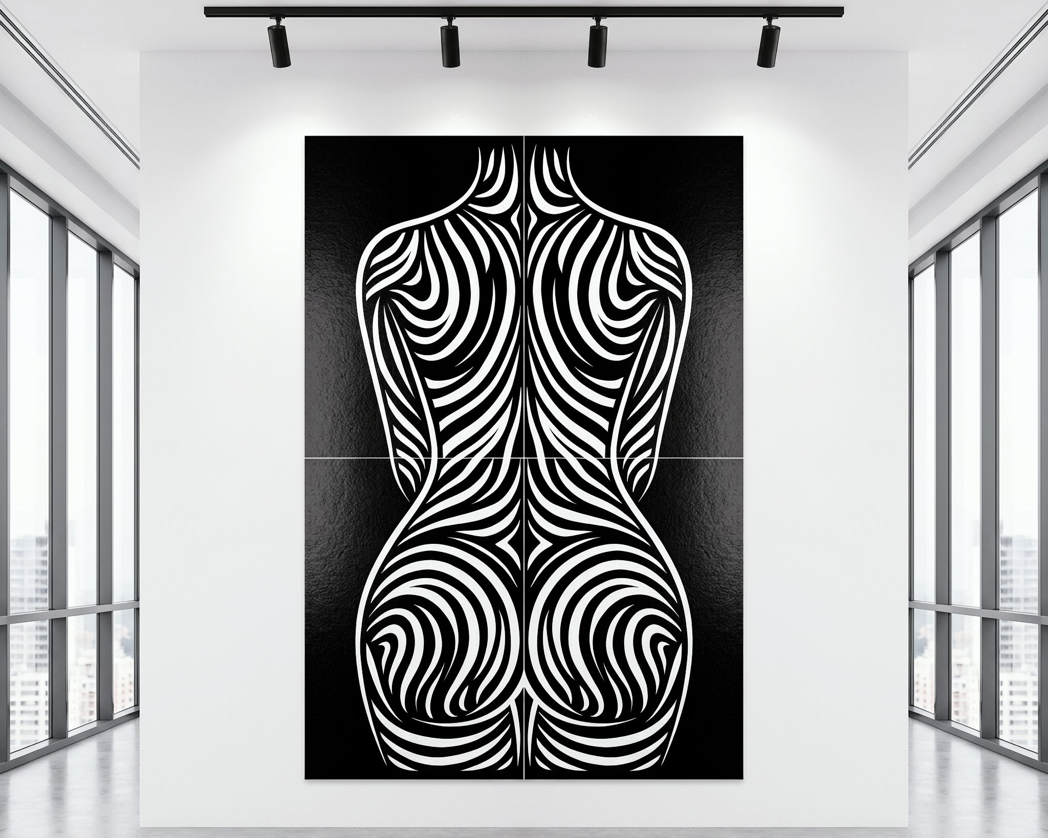 ENTROPY | Minimalist | Female Figure | B&W | 8K - 32K