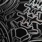 EXO | Minimalist Cybernetic Female Form | Luxury Multi-Print Op Art