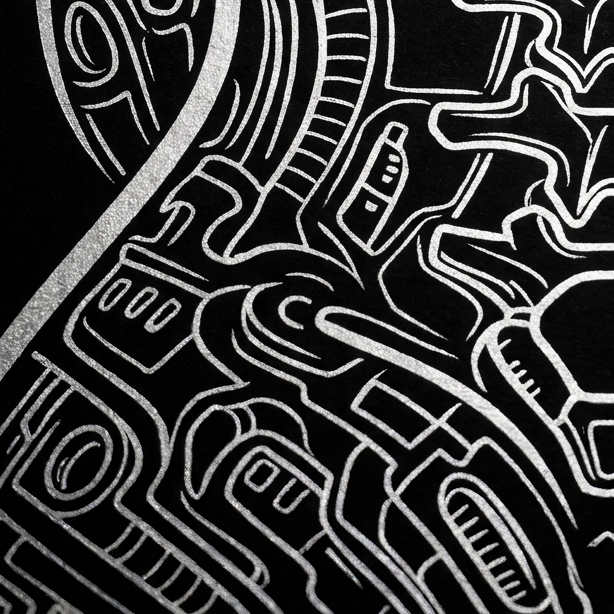EXO | Minimalist Cybernetic Female Form | Luxury Multi-Print Op Art