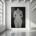 ECHELON | Minimalist | Female Figure | B&W | 8K - 32K