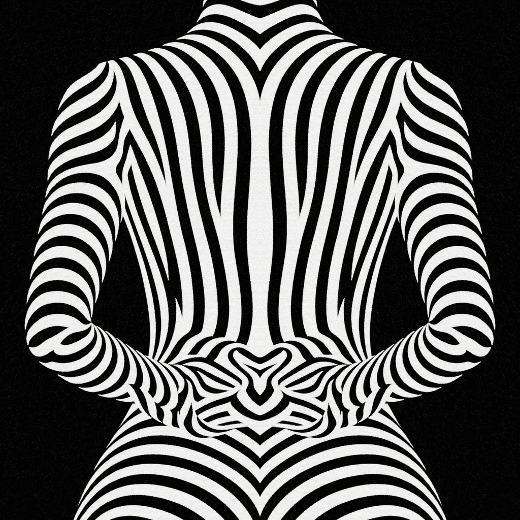 ECHELON | Minimalist | Female Figure | B&W | 8K - 32K
