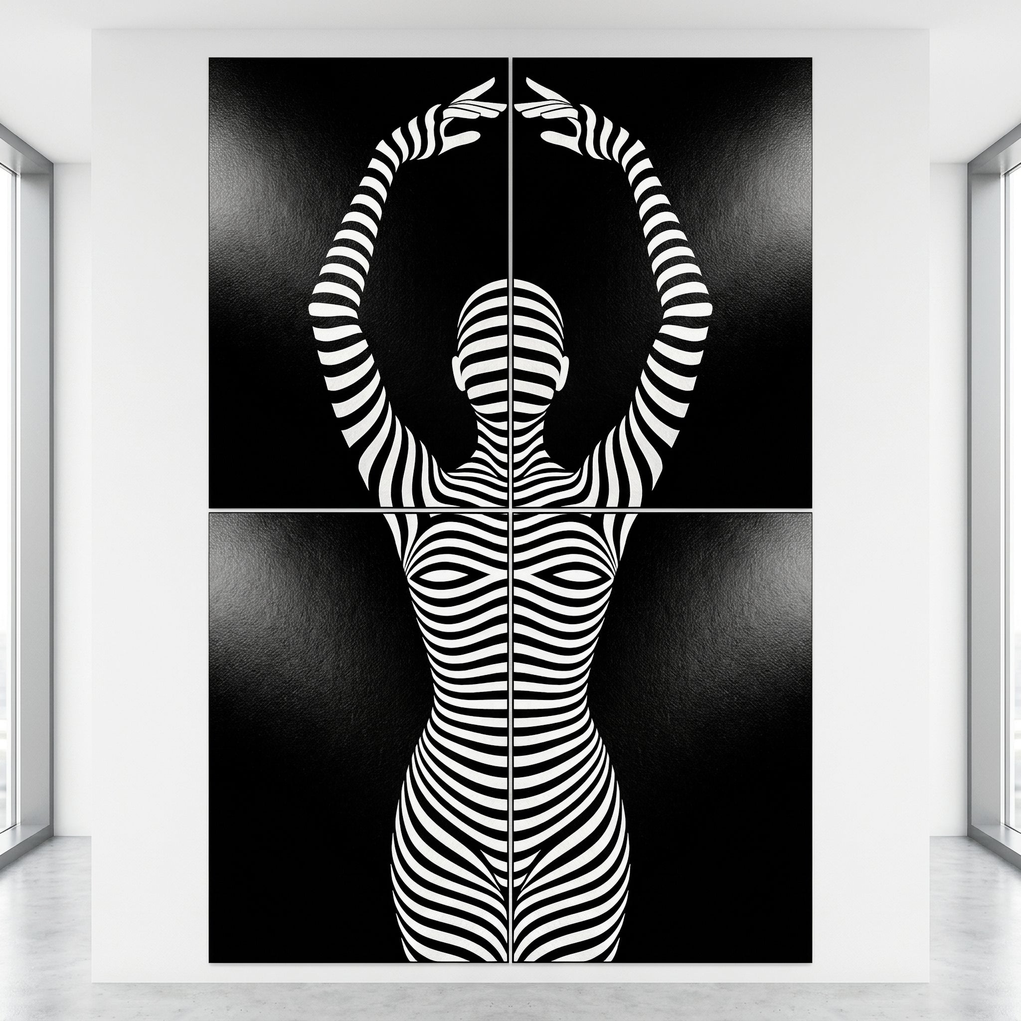 EN POINTE | Minimalist Ballet Dancer Silhouette | Luxury Multi-Print Wall Art