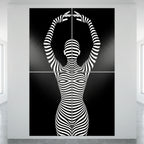 EN POINTE | Minimalist Ballet Dancer Silhouette | Luxury Multi-Print Wall Art