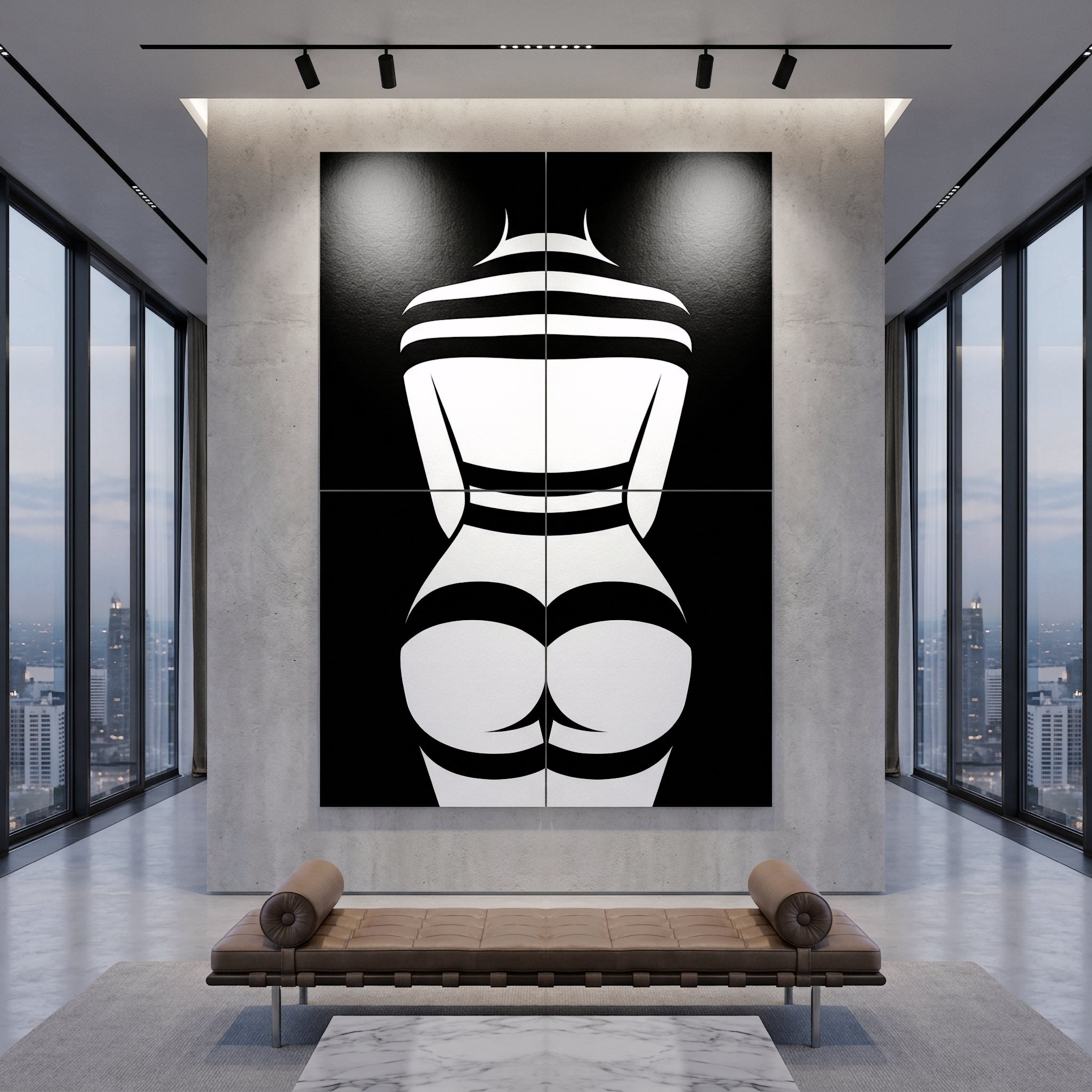 GALA | Minimalist | Female Figure | B&W | 8K - 32K