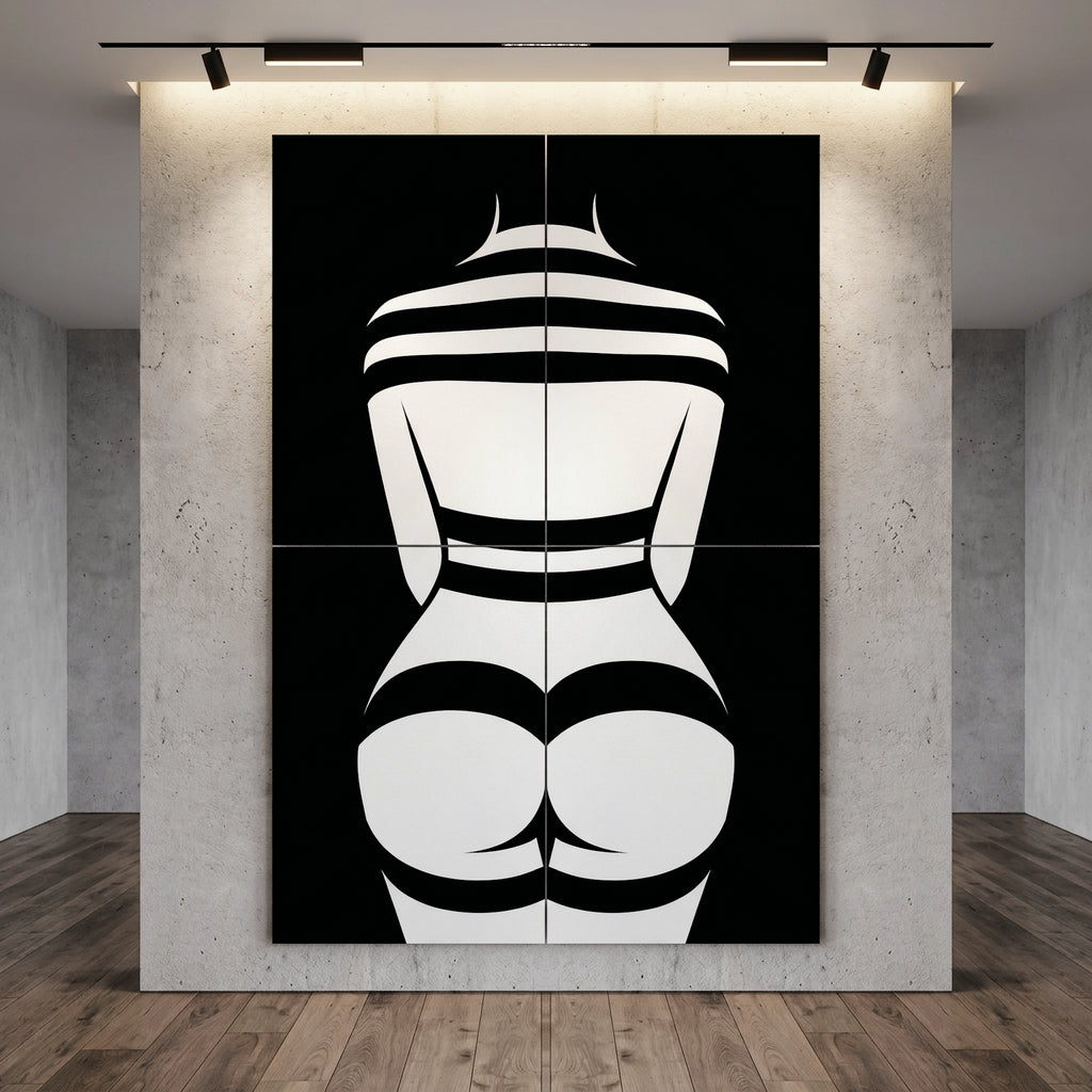 GALA | Minimalist | Female Figure | B&W | 8K - 32K