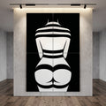 GALA | Minimalist | Female Figure | B&W | 8K - 32K