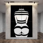 GALA | Minimalist | Female Figure | B&W | 8K - 32K