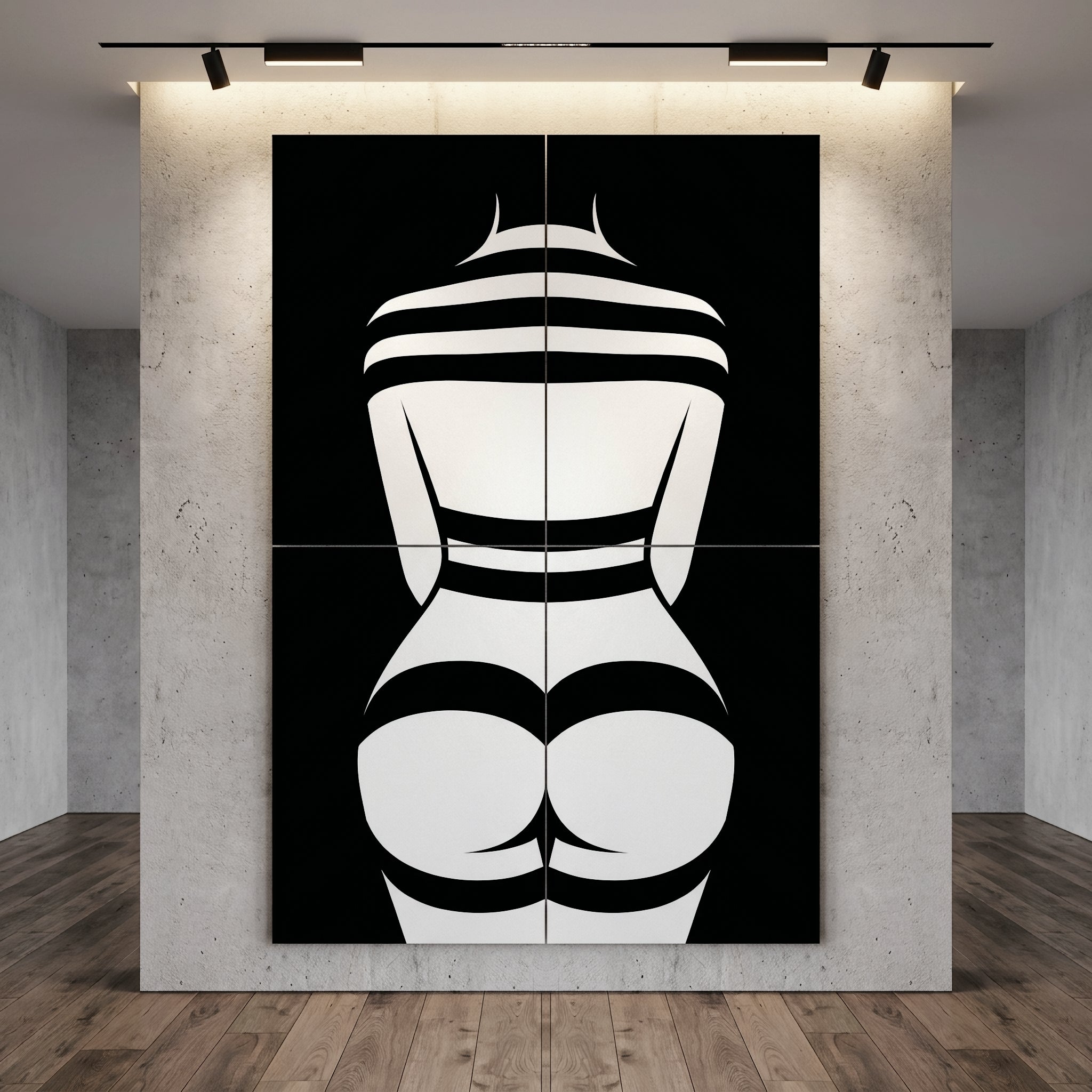 GALA | Minimalist | Female Figure | B&W | 8K - 32K