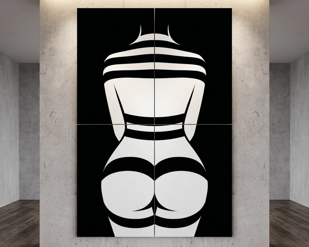 GALA | Minimalist | Female Figure | B&W | 8K - 32K