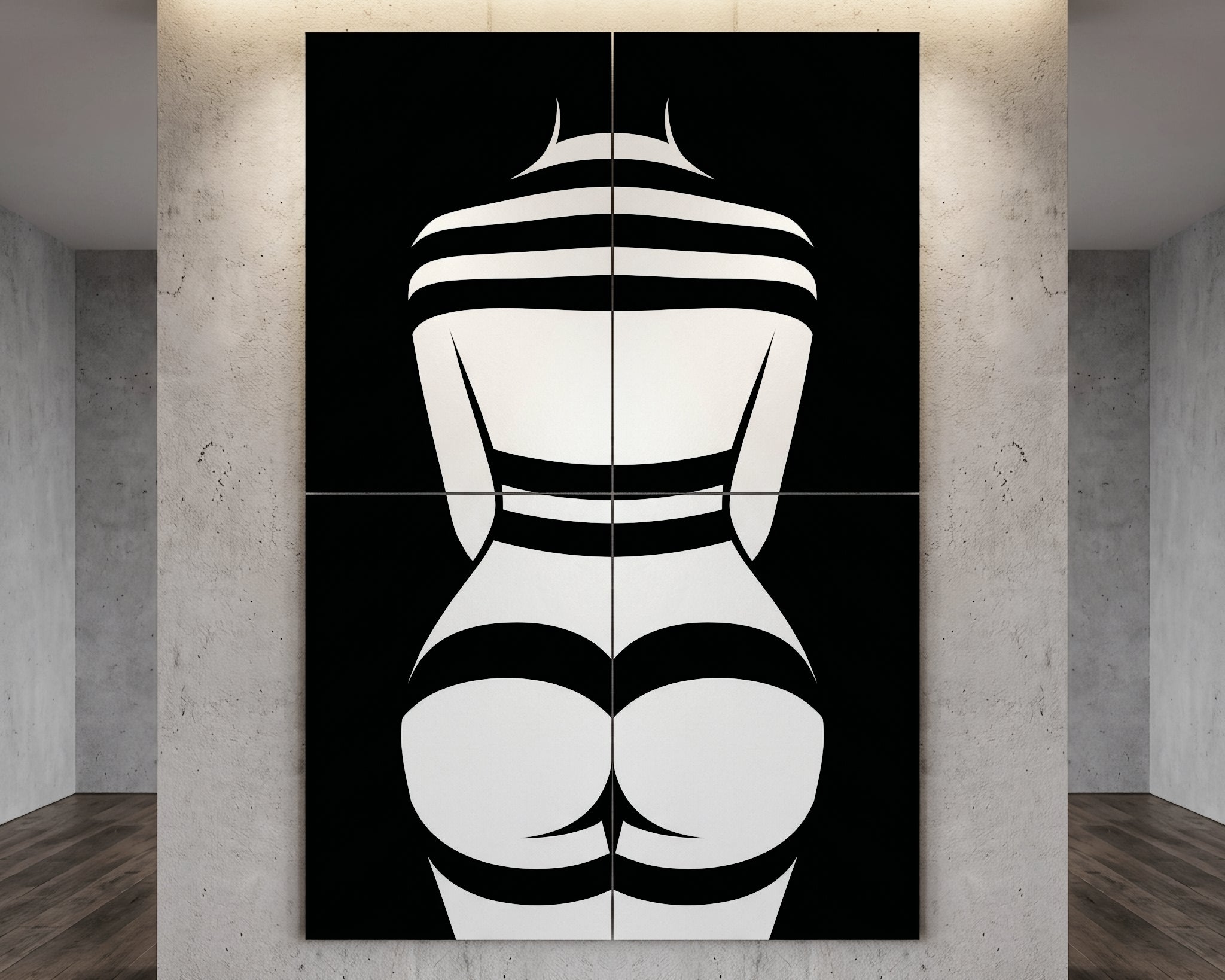 GALA | Minimalist | Female Figure | B&W | 8K - 32K