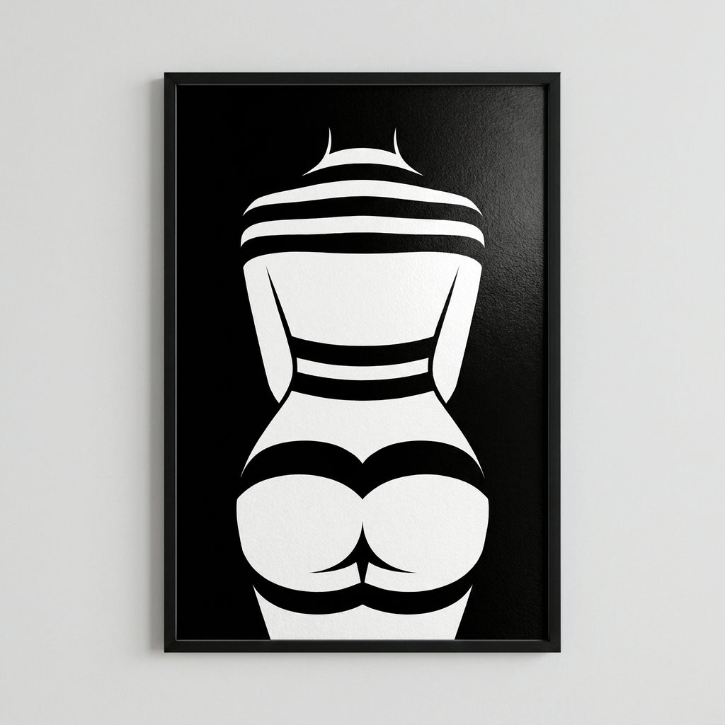 GALA | Minimalist | Female Figure | B&W | 8K - 32K