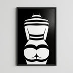 GALA | Minimalist | Female Figure | B&W | 8K - 32K