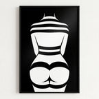 GALA | Minimalist | Female Figure | B&W | 8K - 32K