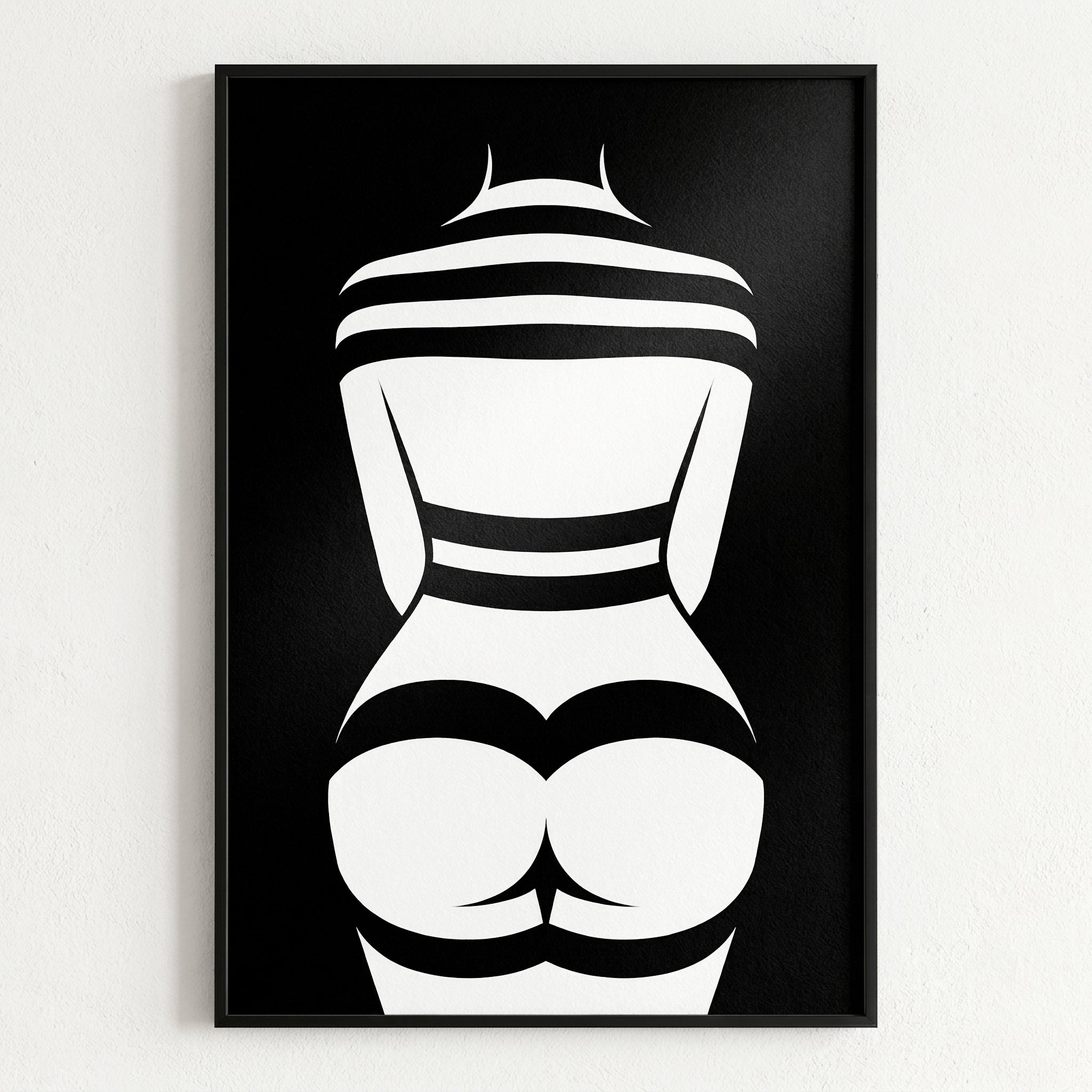 GALA | Minimalist | Female Figure | B&W | 8K - 32K