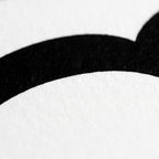 GALA | Minimalist Female Body Silhouette Print | Black and White Abstract Op Art | Modern Luxury Wall Art