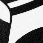 GALA | Minimalist Female Body Silhouette Print | Black and White Abstract Op Art | Modern Luxury Wall Art