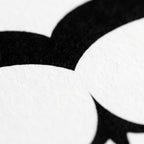GALA | Minimalist Female Body Silhouette Print | Black and White Abstract Op Art | Modern Luxury Wall Art