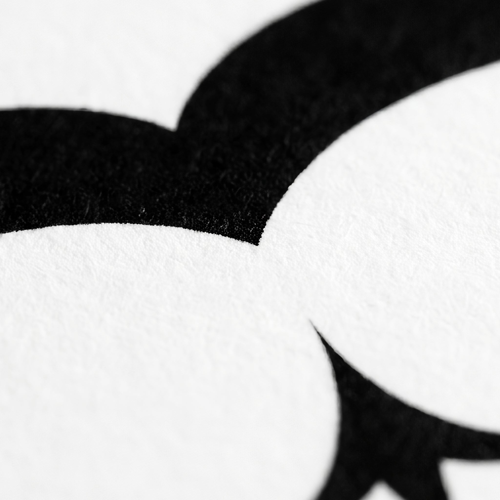 GALA | Minimalist Female Body Silhouette Print | Black and White Abstract Op Art | Modern Luxury Wall Art