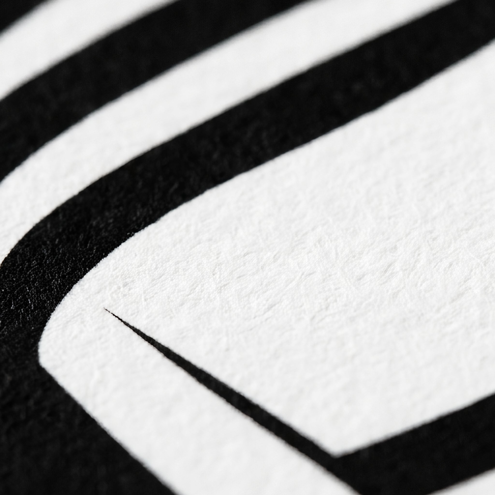 GALA | Minimalist Female Body Silhouette Print | Black and White Abstract Op Art | Modern Luxury Wall Art