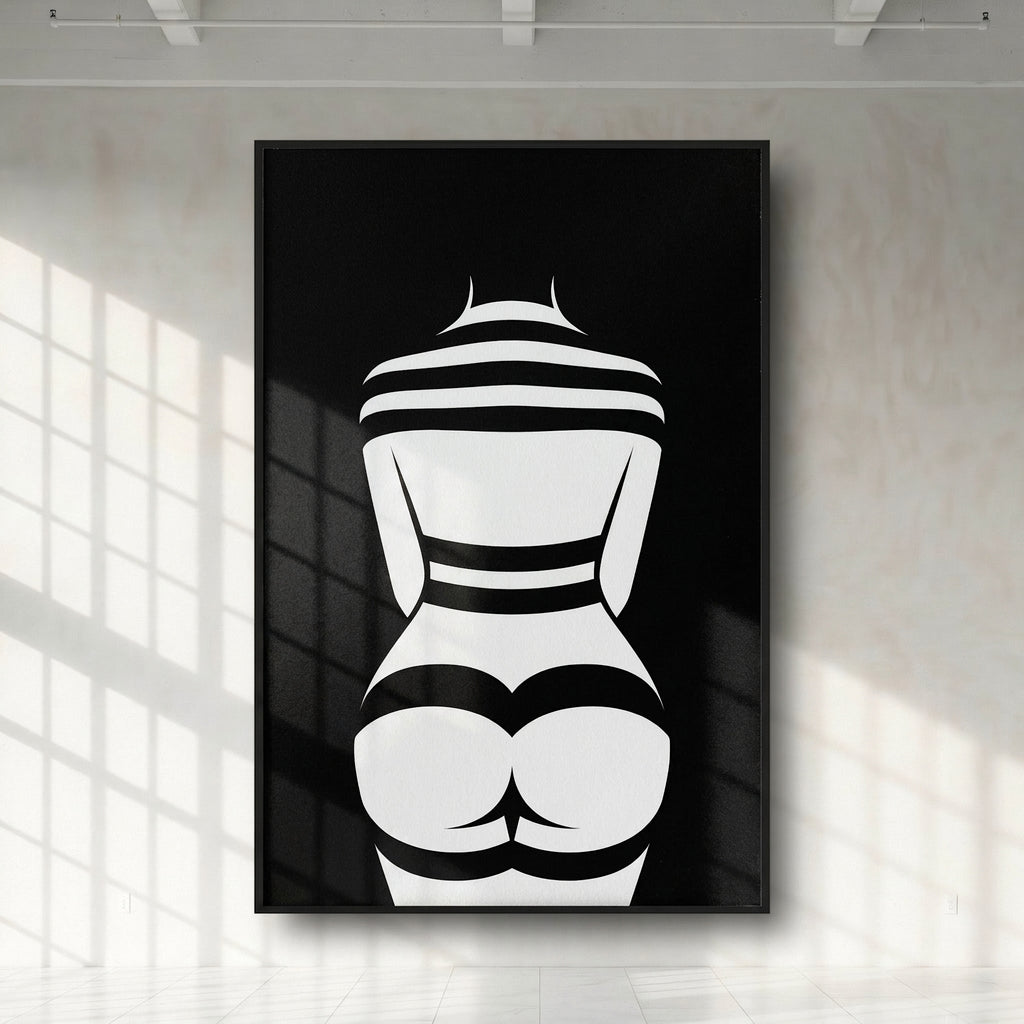 GALA | Minimalist | Female Figure | B&W | 8K - 32K