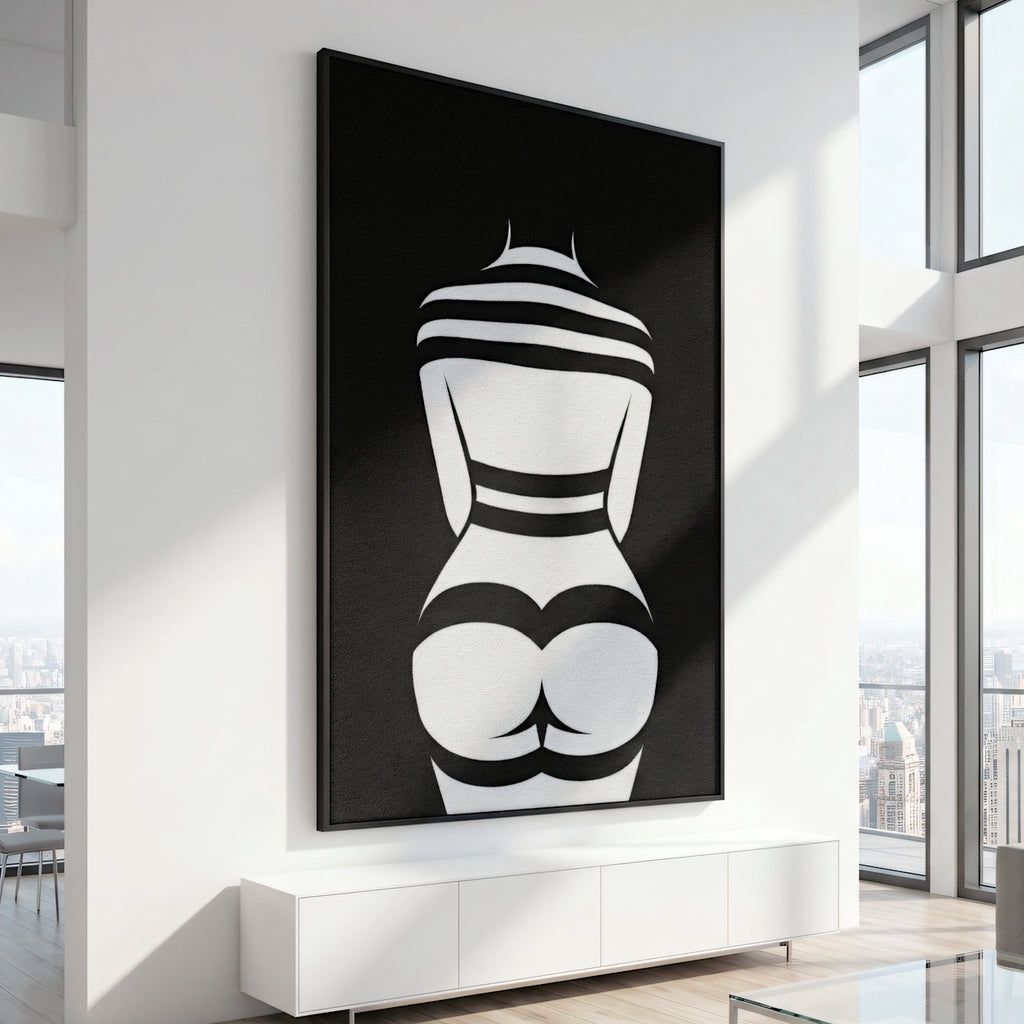 GALA | Minimalist | Female Figure | B&W | 8K - 32K