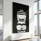 GALA | Minimalist | Female Figure | B&W | 8K - 32K