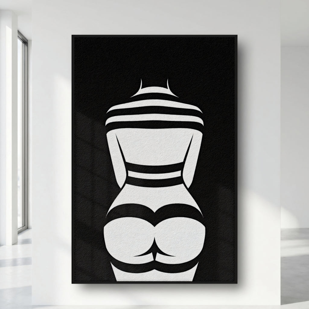 GALA | Minimalist | Female Figure | B&W | 8K - 32K