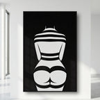 GALA | Minimalist | Female Figure | B&W | 8K - 32K