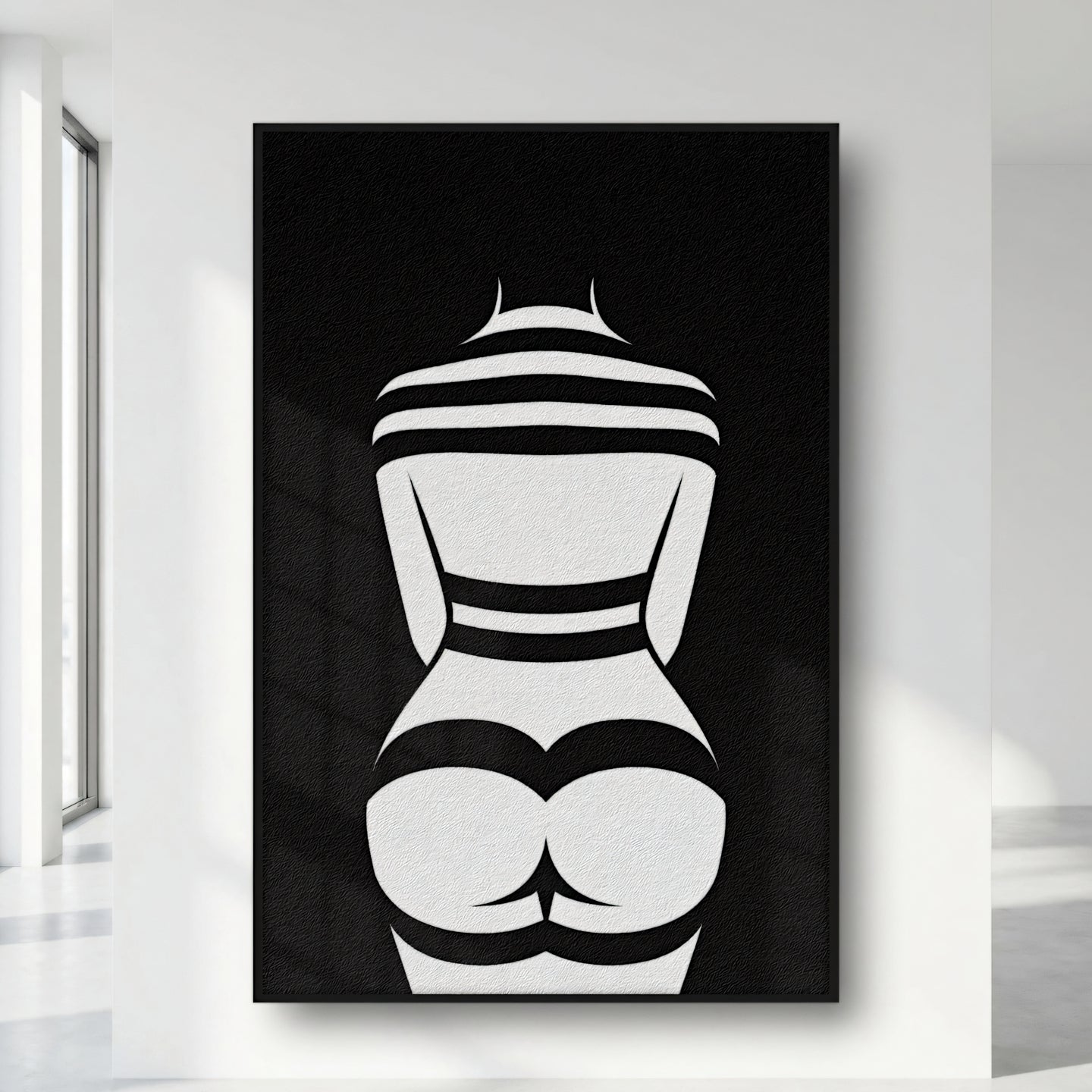 GALA | Minimalist | Female Figure | B&W | 8K - 32K