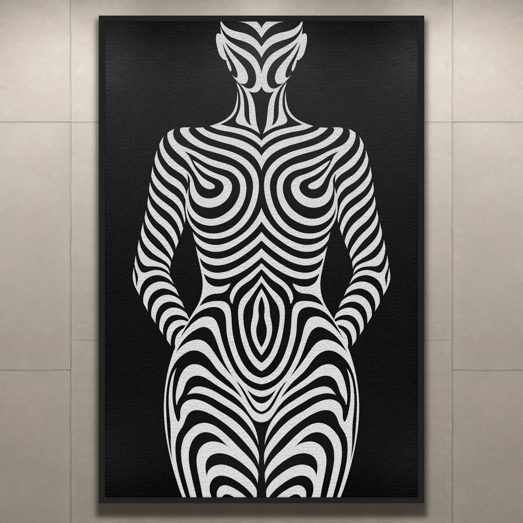 HYPNOS | Minimalist | Female Figure | B&W | 8K - 32K