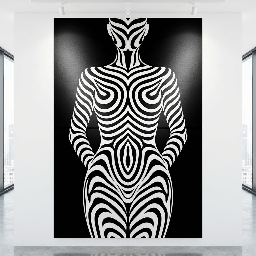 HYPNOS | Minimalist | Female Figure | B&W | 8K - 32K