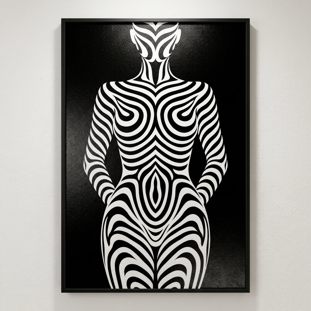 HYPNOS | Minimalist | Female Figure | B&W | 8K - 32K