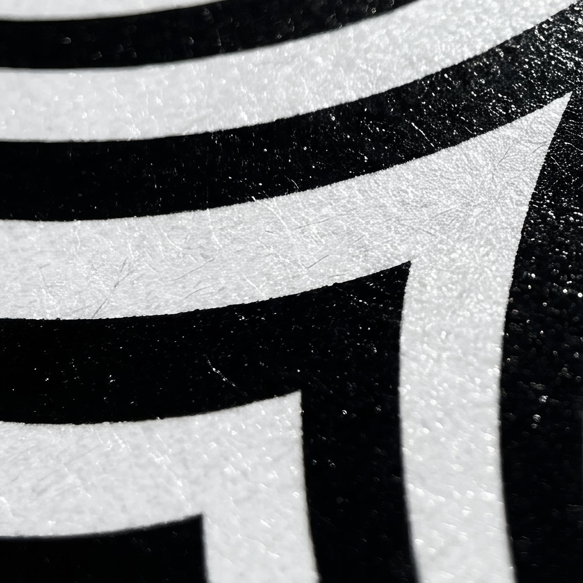 HYPNOS | Minimalist Zebra-Striped Female Figure Wall Art | Multi-Print Luxury Op Art